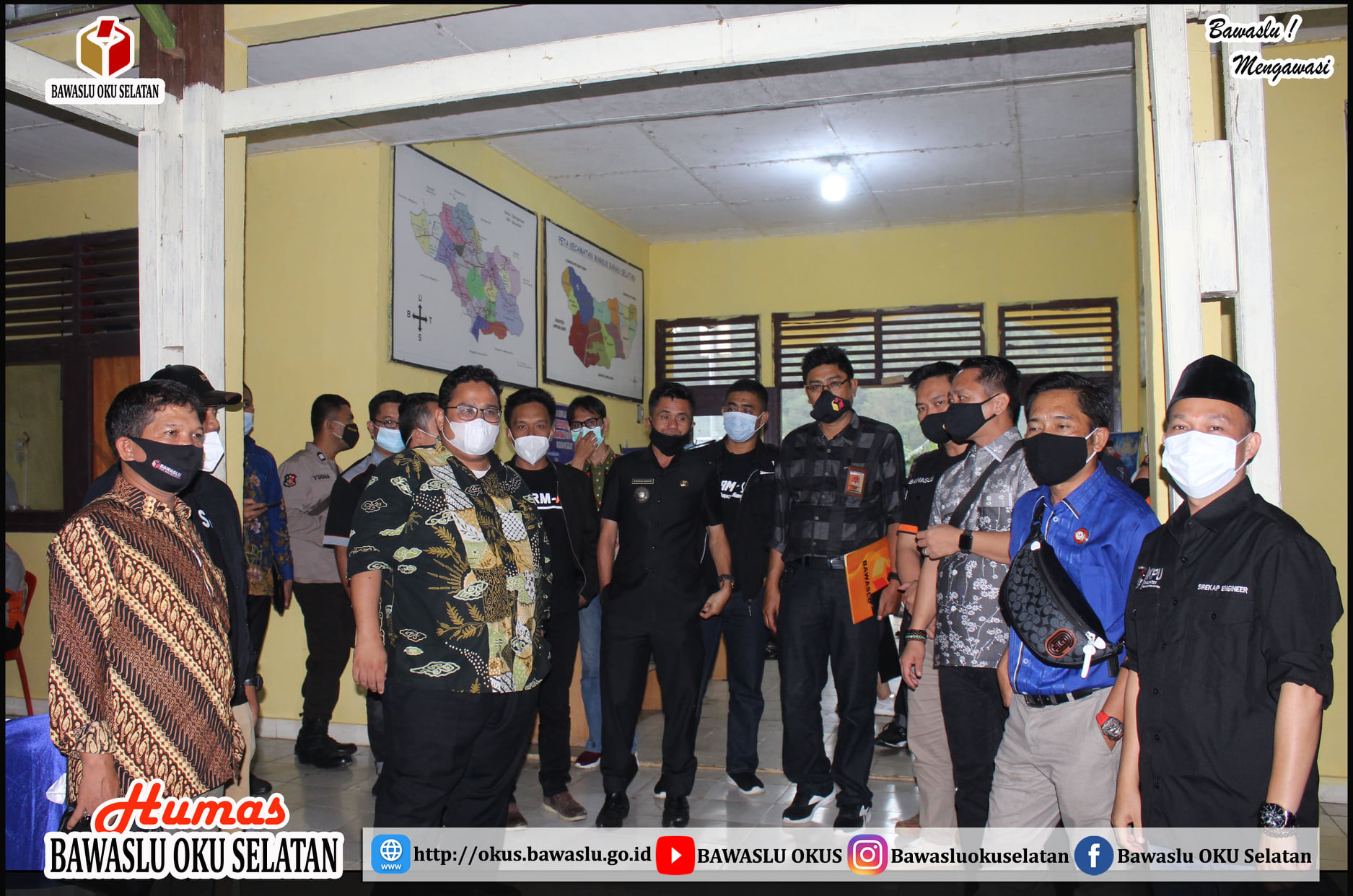 PLENO TINGKAT KECAMATAN WARKUK RANAU SELATAN DAN BPR- RANAU TENGAH, DAPAT KUNJUNGAN ANGGOTA BAWASLU RI RAHMAT BAGJA