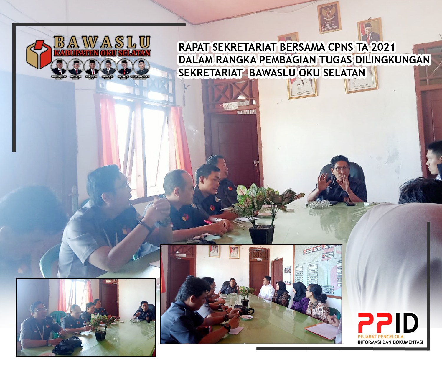 Rapat Sekretariat Pertama yang dihadiri oleh CPNS TA 2021.