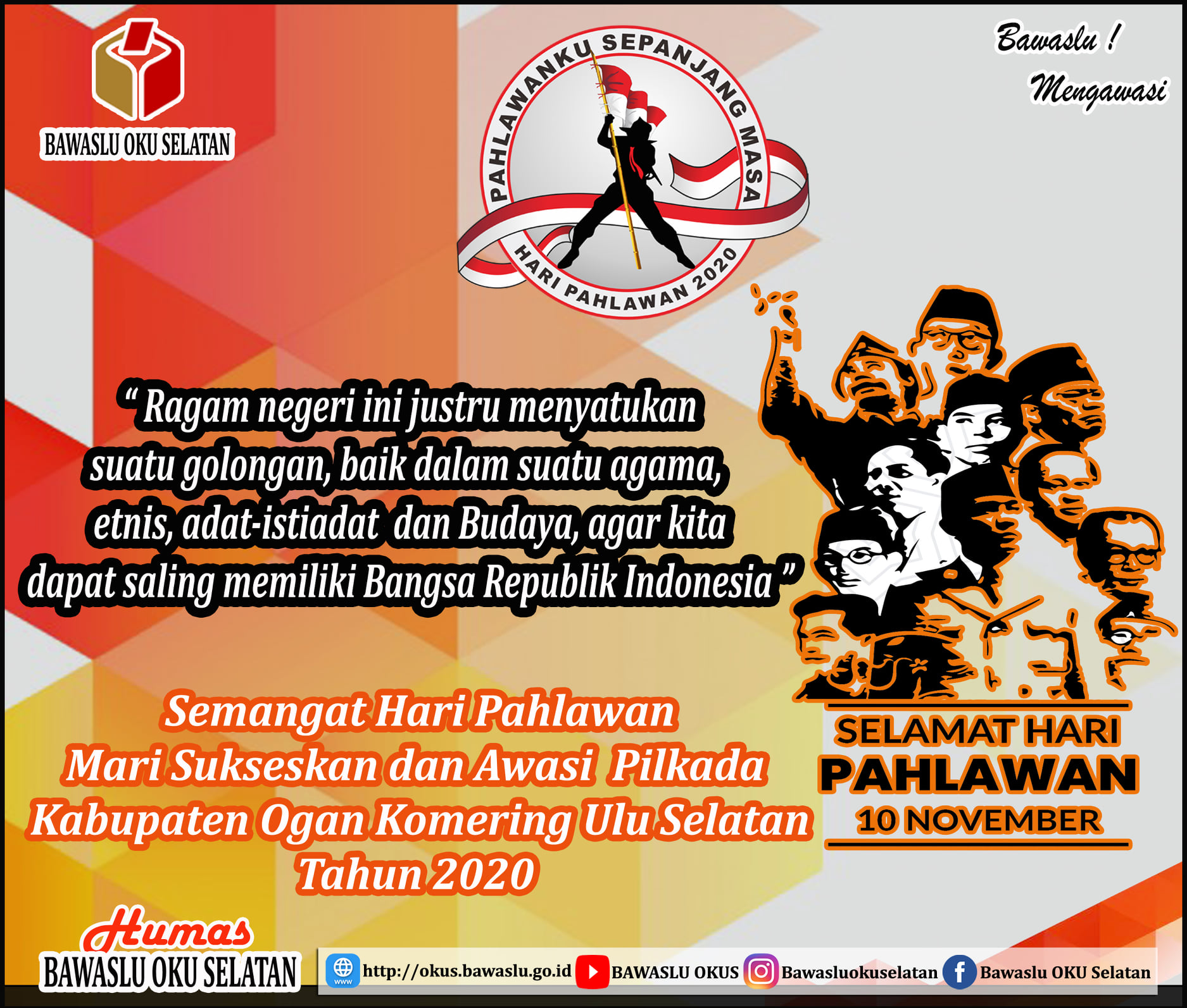 Selamat Hari Pahlawan 10 November 2020