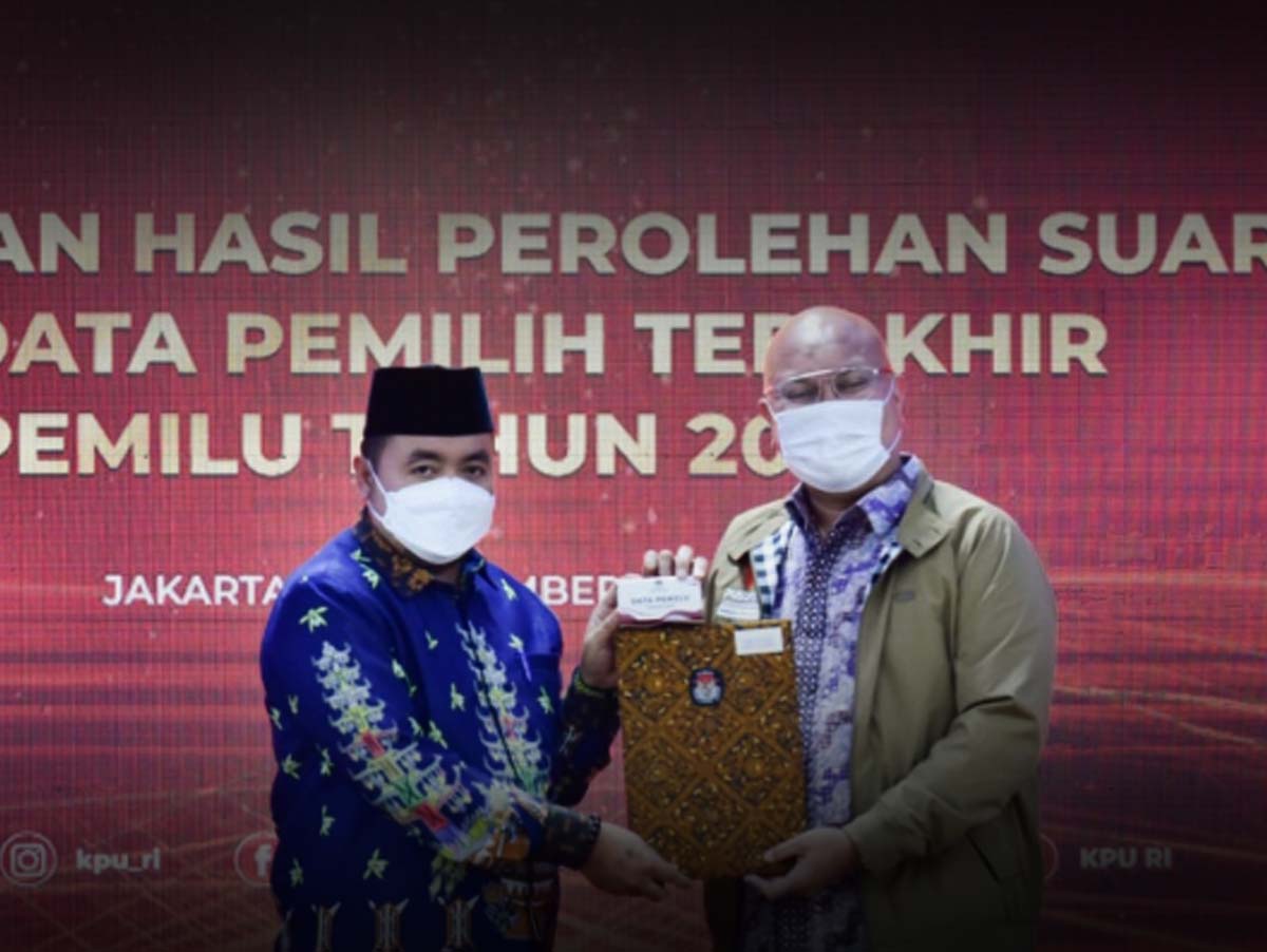 DATA HASIL DAN PEMILIH PEMILU 2019 MENJADI ARSIP NASIONAL. 