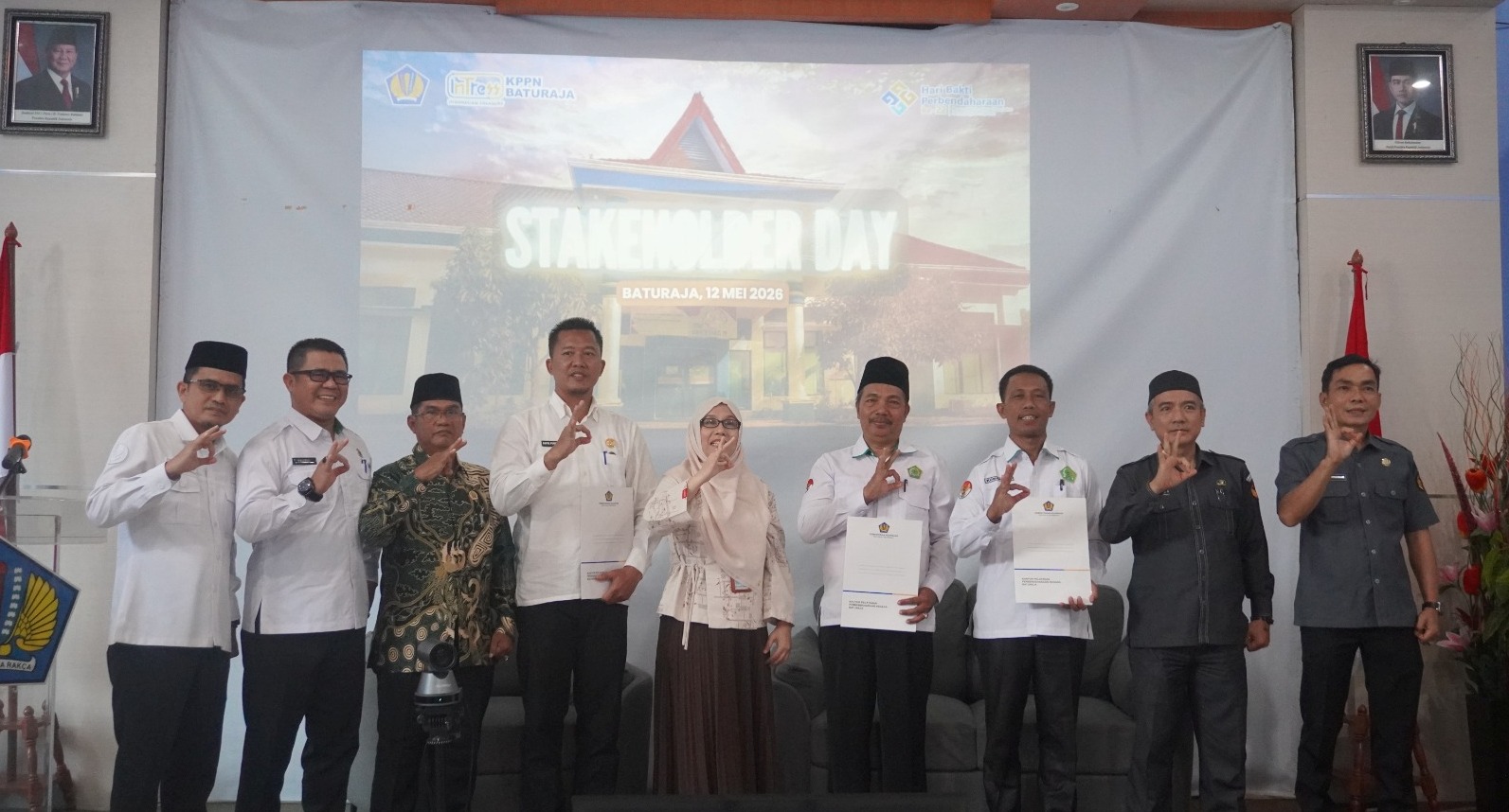 H. Jailani Hasan, S.STP.,M.Si menghadiri undangan Stakeholder’s Day KPPN Baturaja Tahun 2026 