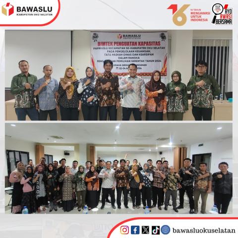 Foto Bawaslu Kabupaten OKU Selatan dan Kecamtan