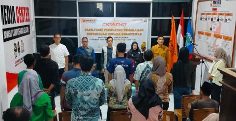Bawaslu Kabupaten OKU Selatan melaksanakan kegiatan Fasilitasi Penguatan Pemahaman Kepemiluan Kepada Disabilitas. 