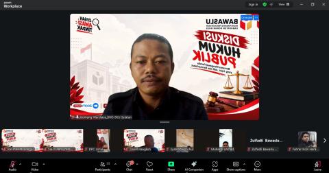 Kembangkan Wawasan Melalui Diskusi Hukum JDIH Bawaslu