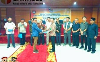 Rapat Pleno DPTb Tingkat Kabupaten OKU Selatan