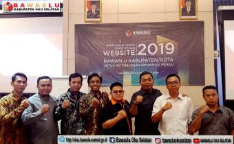 RAPAT KERJA TEKNIS PENGLOLAAN WEBSITE BAWASLU KAB/KOTA TAHUN 2019   