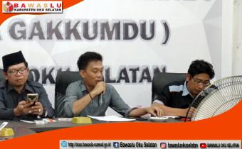 RAPAT SEKRETARIAT BAWASLU OKU SELATAN, TERKAIT KEGIATAN PEMILU TAHUN 2019 