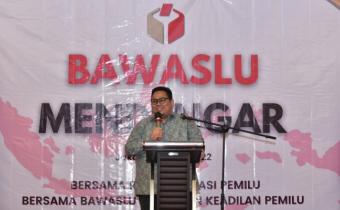 Bawaslu Mendengar, Tampung Masukan Stakeholder