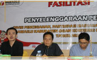 Ketua Buka Kegiatan Fasilitasi Penyelenggaraan Pemilu