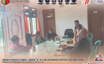 SUPERVISI DAN MONITORING PENGAWASAN PENGGUNAAN SIPOL 