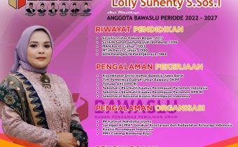 Lolly Suhenty, Satu-satunya Perempuan yang Terpilih Jadi Anggota Bawaslu RI