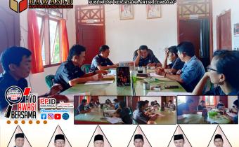 PLENO KE- 4 BULAN JUNI, BAHAS TENTANG PENYAJIAN INFORMASI PUBLIK DAN KERJASAMA ANTAR LEMBAGA