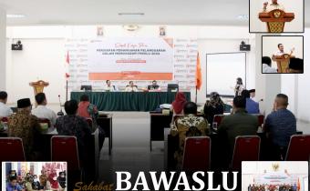 Bawaslu Sumsel adakan Rapat Kerja Teknis Persiapan Penanganan Pelanggaran Menghadapi Pemilu 2024