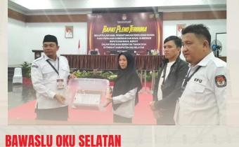 (Bawaslu) OKU Selatan turut serta hadir dalam Rapat Pleno Rekapitulasi Hasil Penghitungan Suara tingkat Provinsi dalam rangka Pemilihan Kepala Daerah (Pilkada) 2024. 