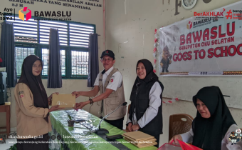 Bawaslu OKU Selatan Gelar Goes To School 